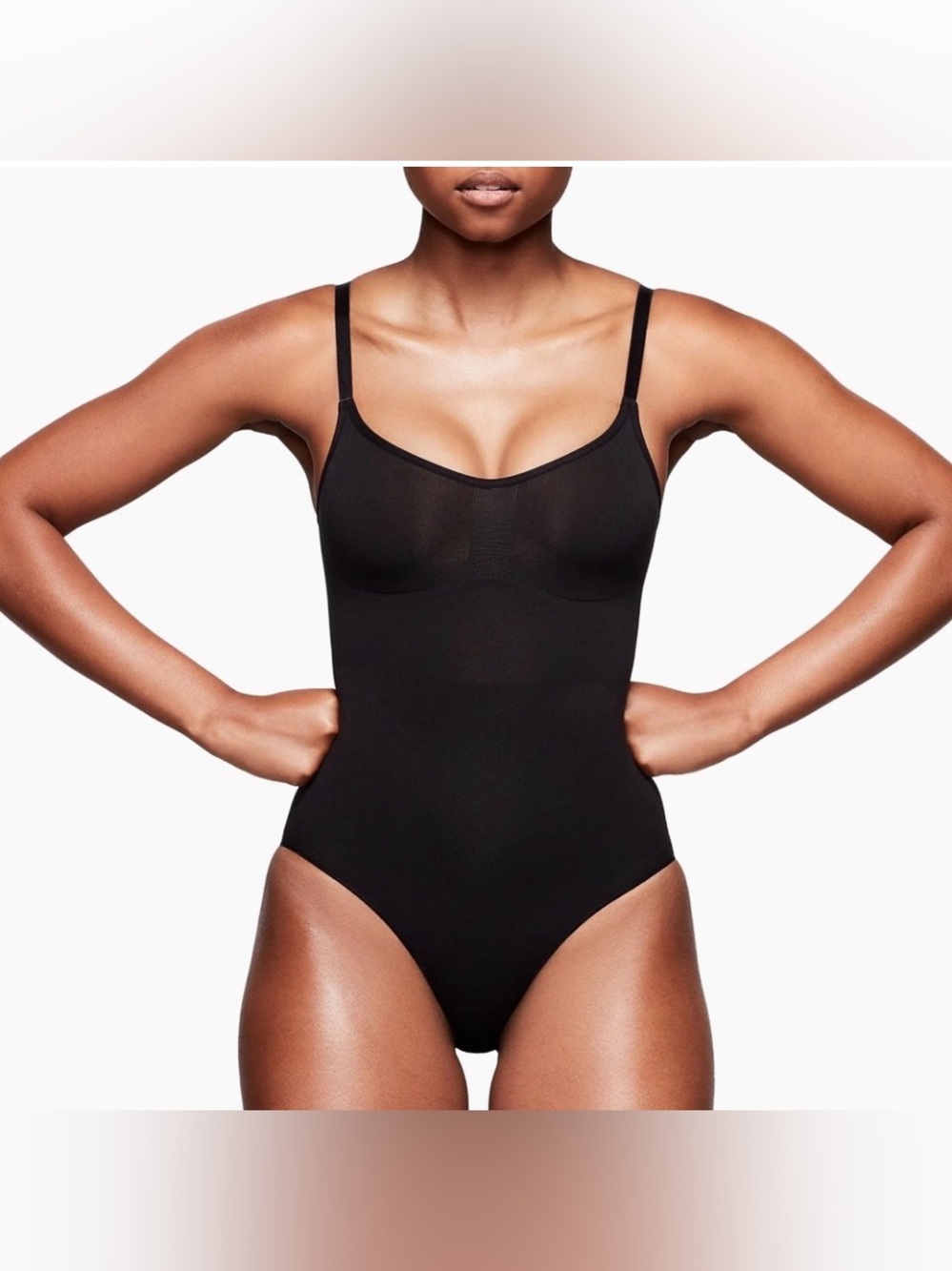 SKIMS Sculpt Full Brief Bodysuit | Black Onyx | Small | NWT - Picture 7 of 13